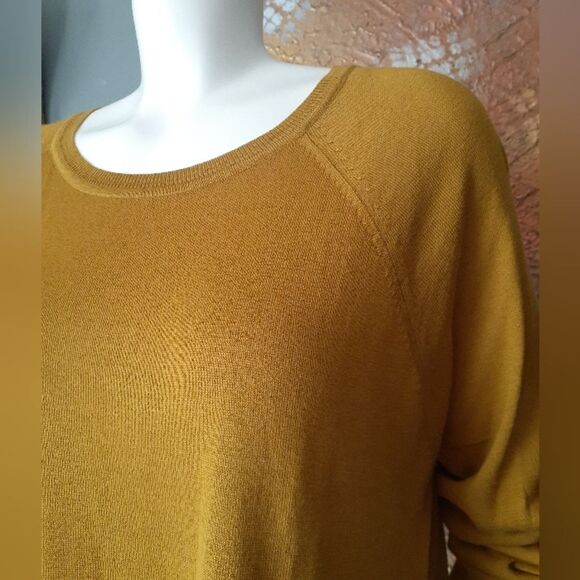 Zara Mustard Yellow Women's Sweater - Picture 8 of 11